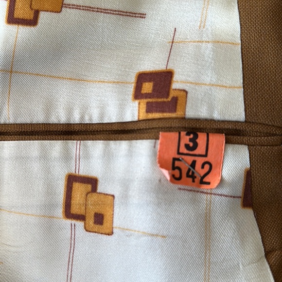 Vintage mustard suit jacket - Picture 10 of 10